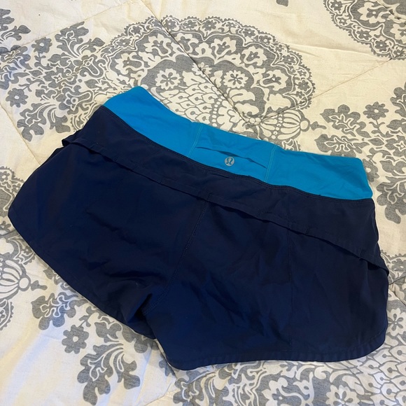 Lululemon navy shorts!!! - Picture 3 of 4